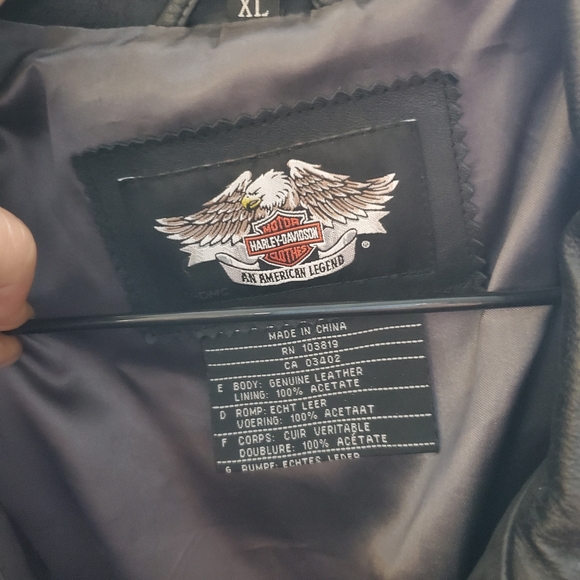 Authentic made is U.S.A Harley Davidson Jacket - Picture 4 of 4